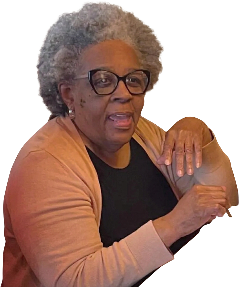 Mama, the woman behind Nothin Like Mama's